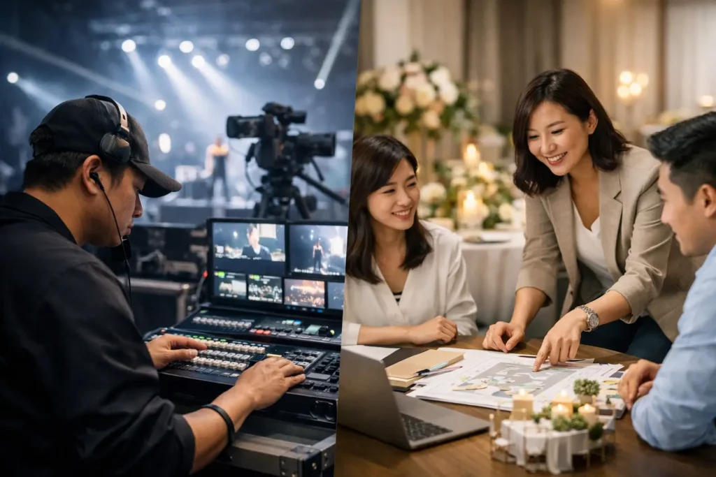 Event Production vs Event Planning Explained