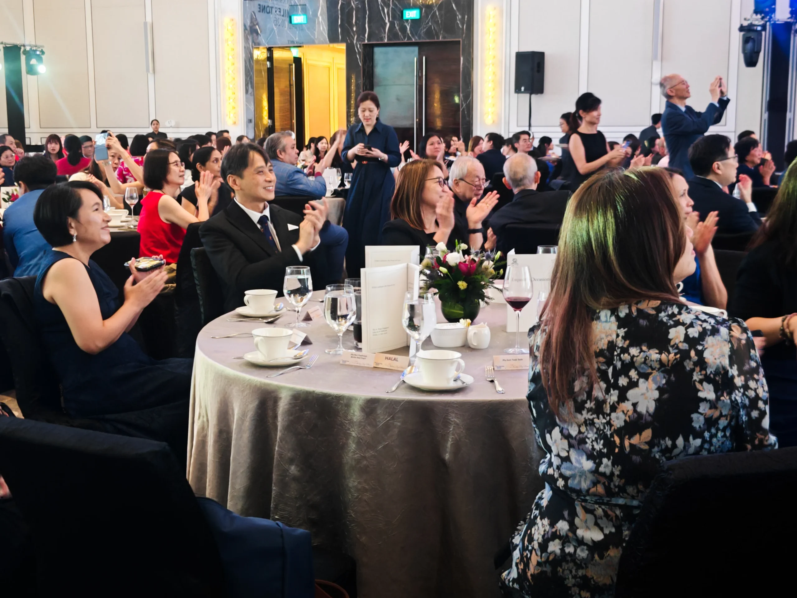 Guests attending TTSH Founder’s Day awards dinner